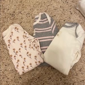 Burts Bess long sleeve baby tops